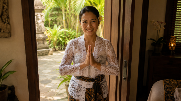 Om swastyastu greating from us | Putu bali spa home care