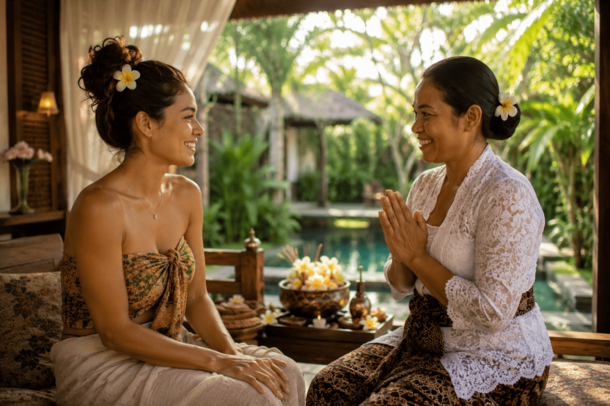 Om swastyastu greating from us | Putubali spa home care